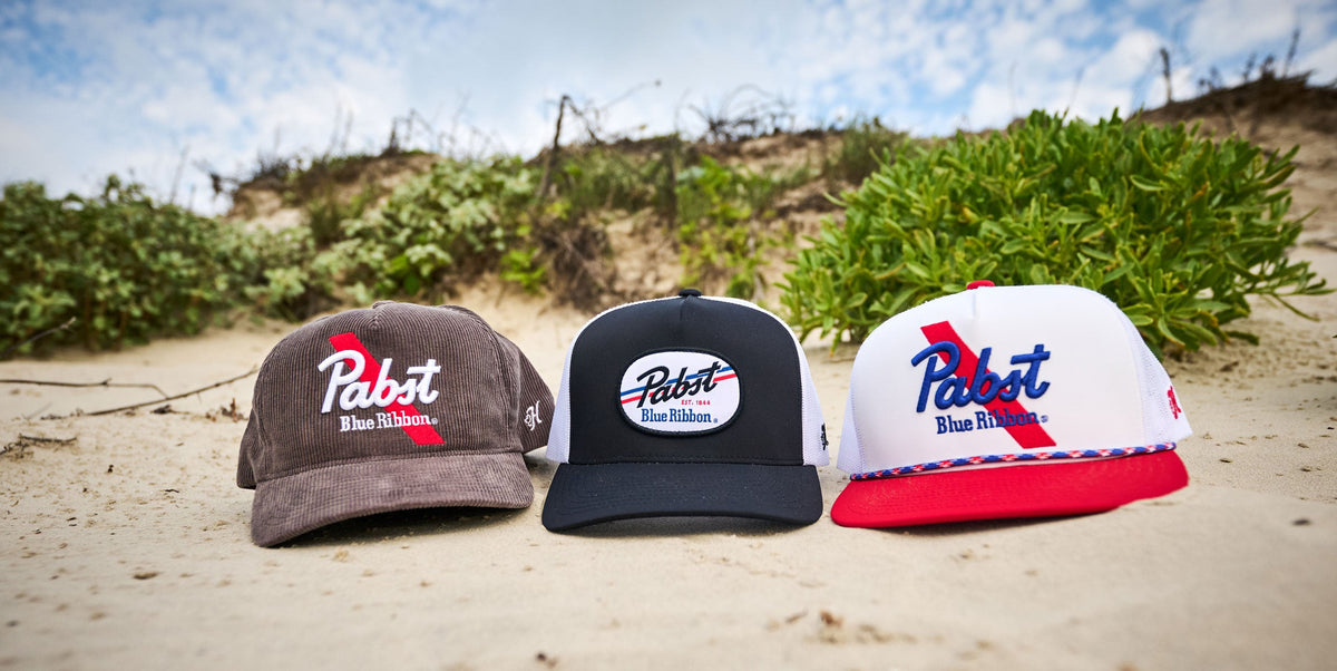 Hooey Pabst Blue Ribbon Hats