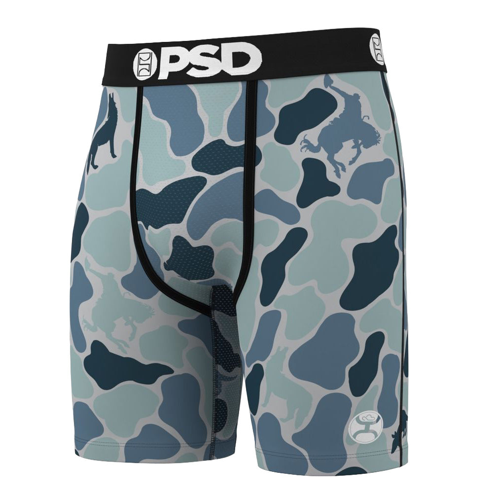PSD Underwear Blue Hooey Critter Camo