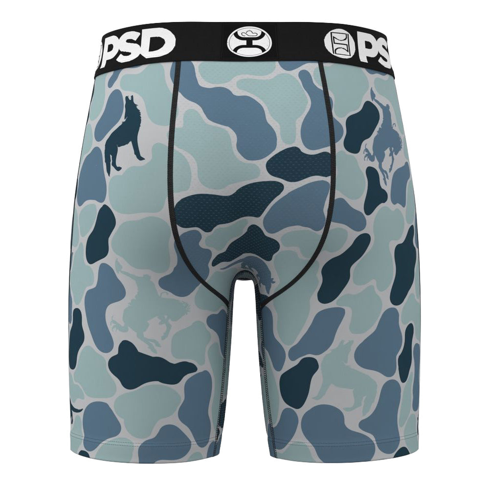 PSD Underwear Blue Hooey Critter Camo