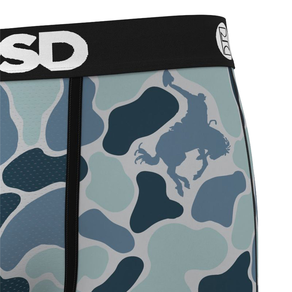 PSD Underwear Blue Hooey Critter Camo