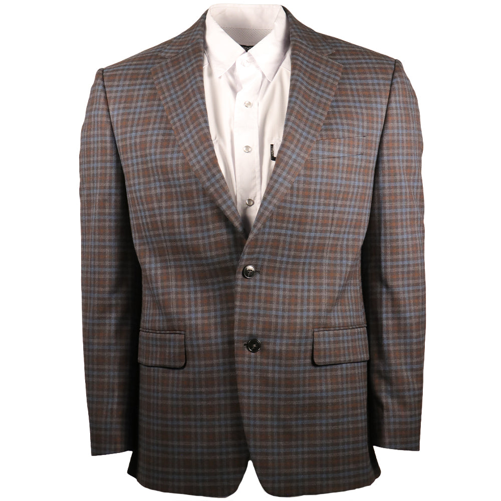 Hooey Sport Coat Brown Plaid