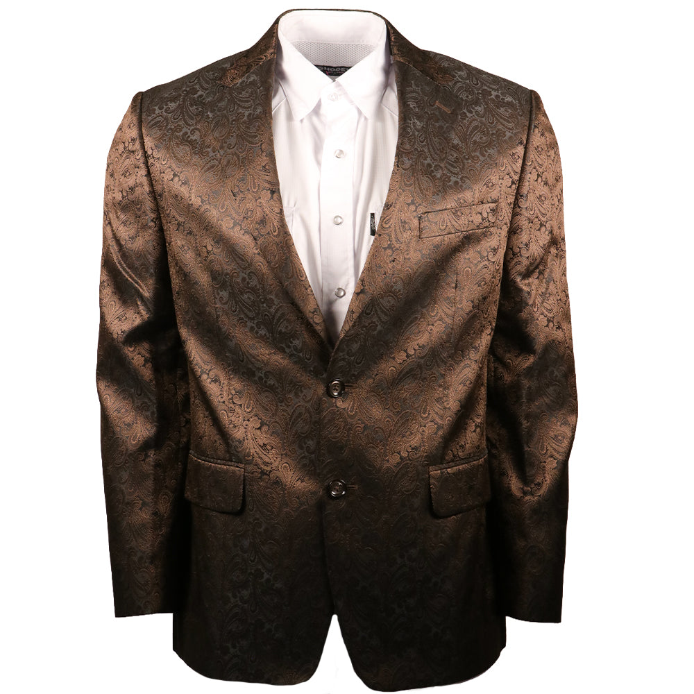 Hooey Sport Coat Brown Paisley