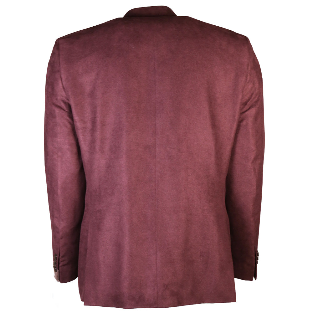 Hooey Sport Coat Burgundy Suede