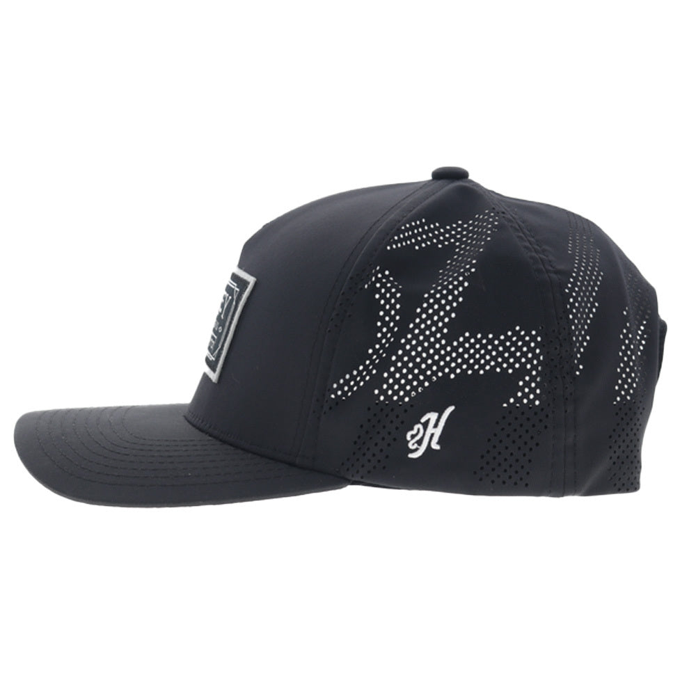 "Doc" Hat Black w/Rectangle Patch