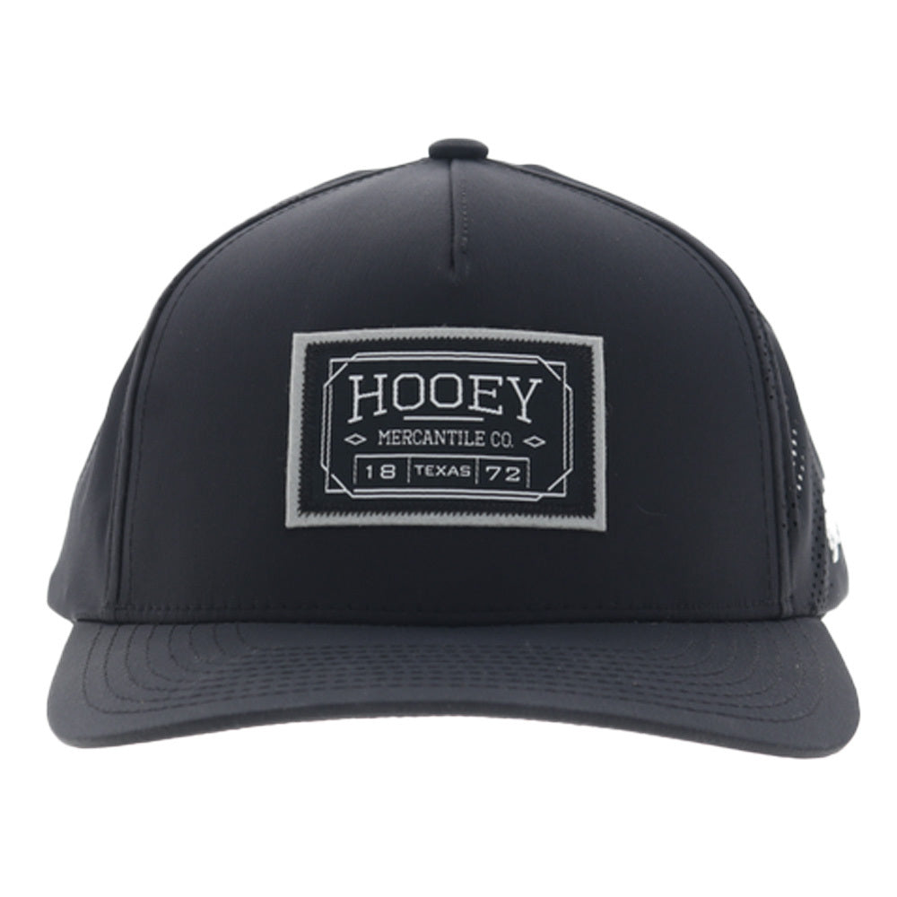 "Doc" Hat Black w/Rectangle Patch
