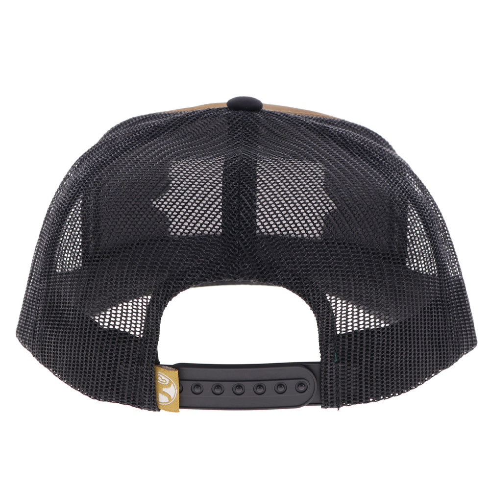 "Diamond" Hooey Hat Brown & Black w/Patch