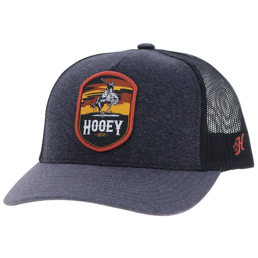 "Cheyenne" Hat Charcoal/Black