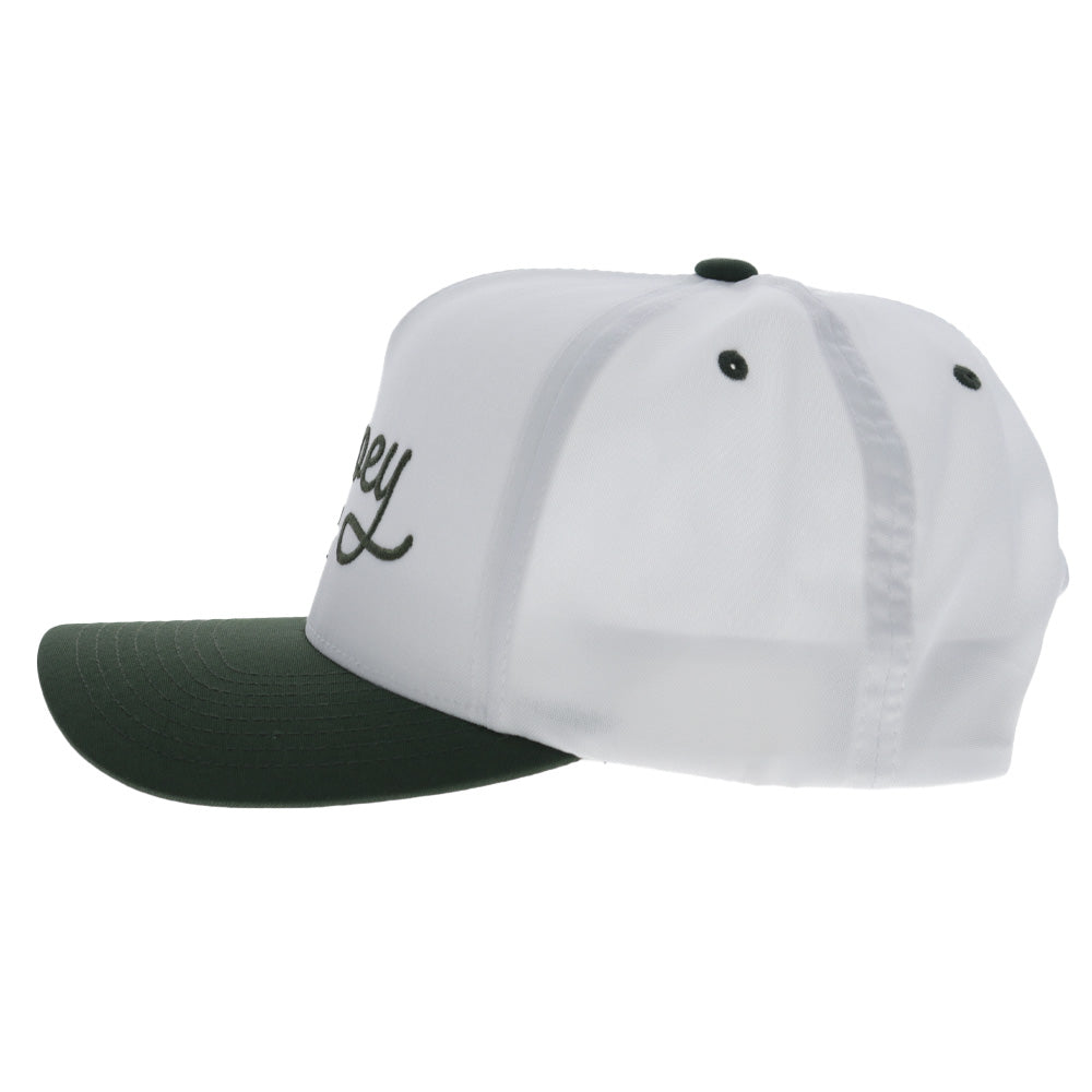 "OG" Hooey Hat White/Green