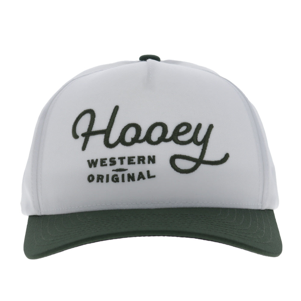 "OG" Hooey Hat White/Green
