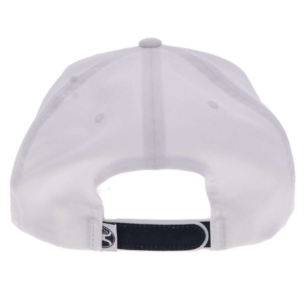 "Wild Ride" Hooey Hat White w/Navy Hooey Embroidered Logo