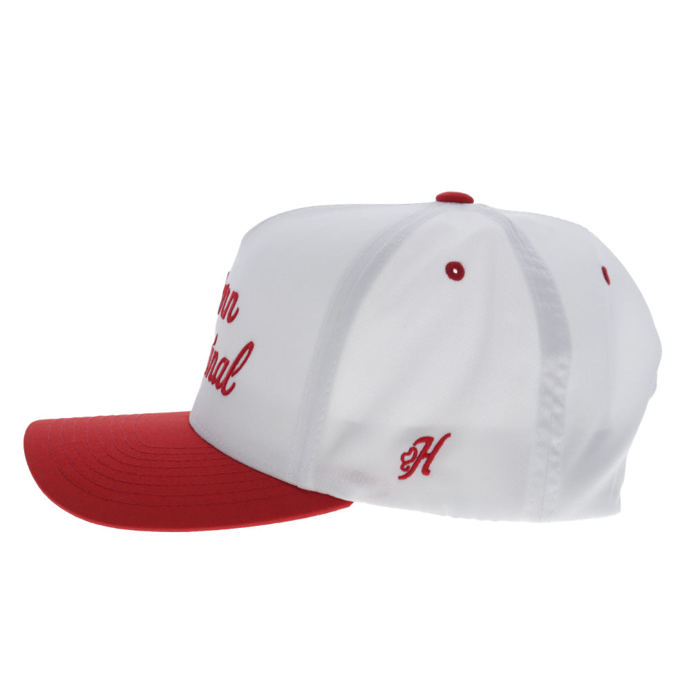 "Western Original" White/Red Hat