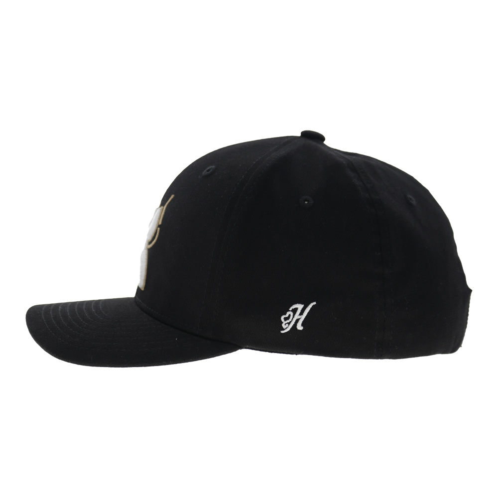 Arc 6-Panel FlexFit Hat Black