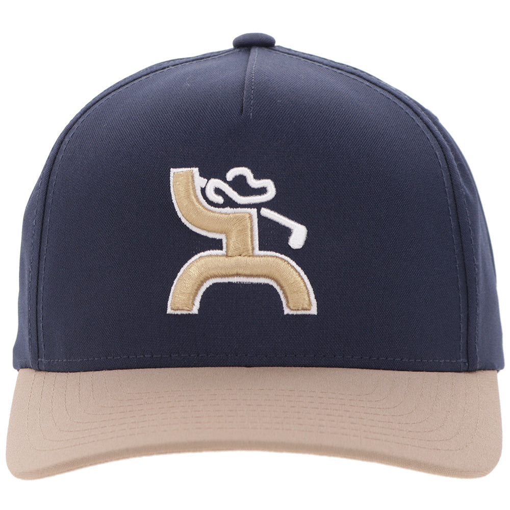 "Classic" Navy/Tan w/Hooey Golf Logo Hat