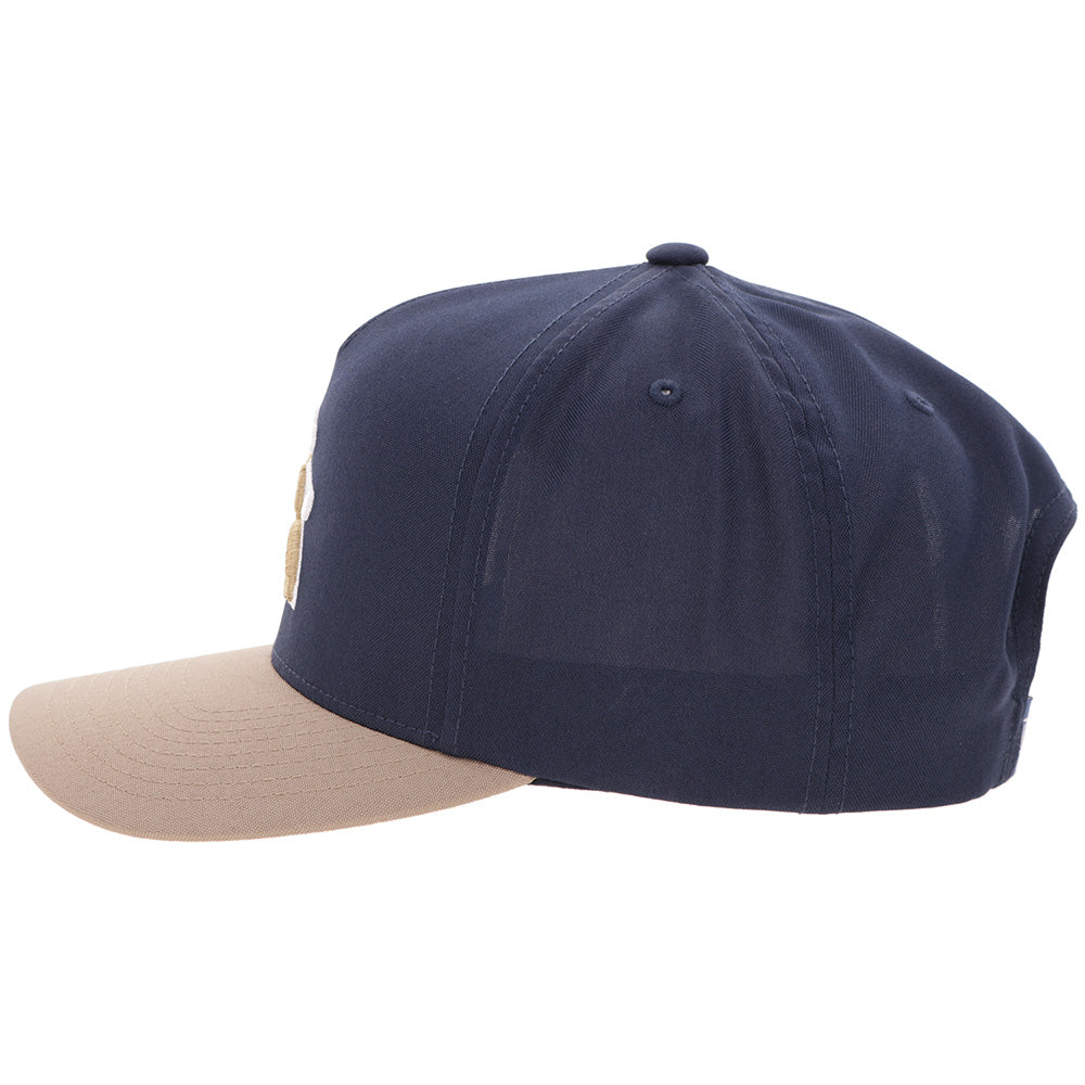 "Classic" Navy/Tan w/Hooey Golf Logo Hat
