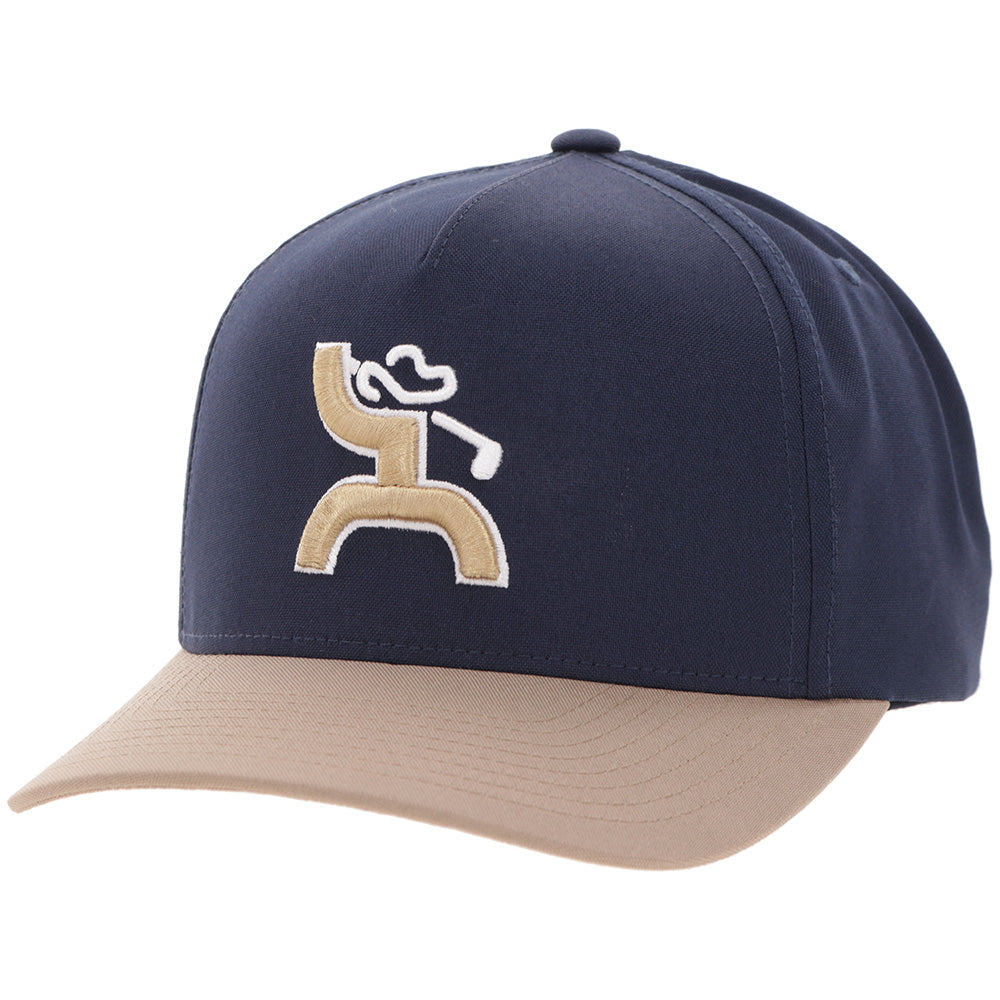 "Classic" Navy/Tan w/Hooey Golf Logo Hat