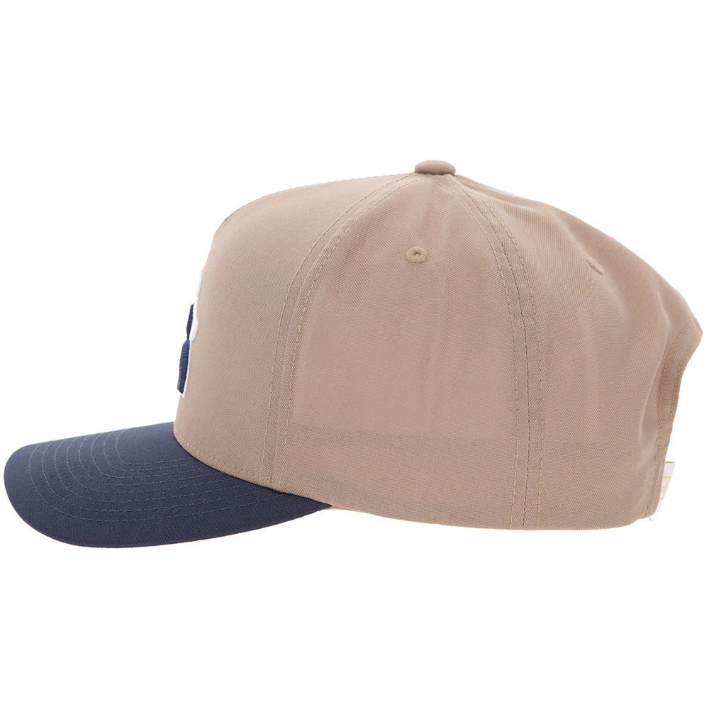 "Classic" Tan/Blue w/ Hooey Golf Logo Hat
