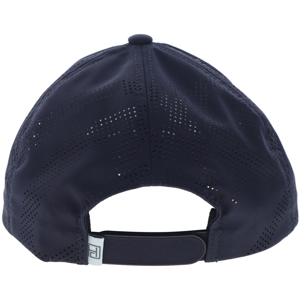 "Cowgirl Golf" Hat Navy w/Light Blue