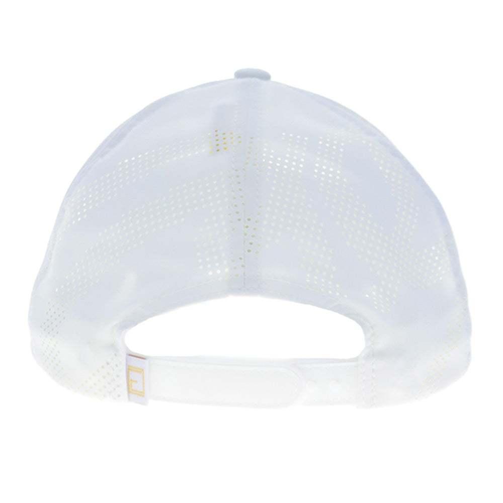 "Cowgirl Golf" Hat White w/Gold