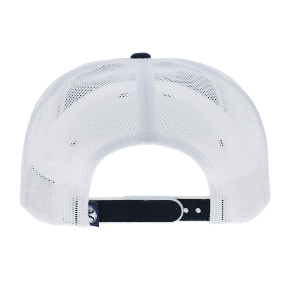 "OG" Hooey Hat Charcoal/White w/Navy Stitching