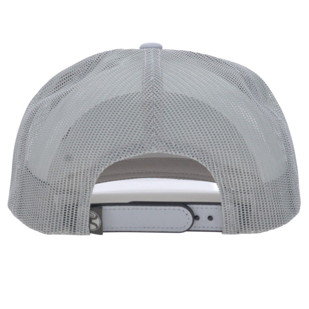 OG 5-Panel Trucker Snapback Hat Grey/Charcoal
