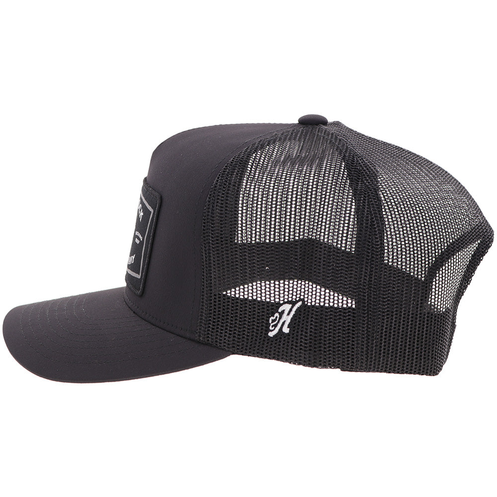 "Rank Stock" Hat Black