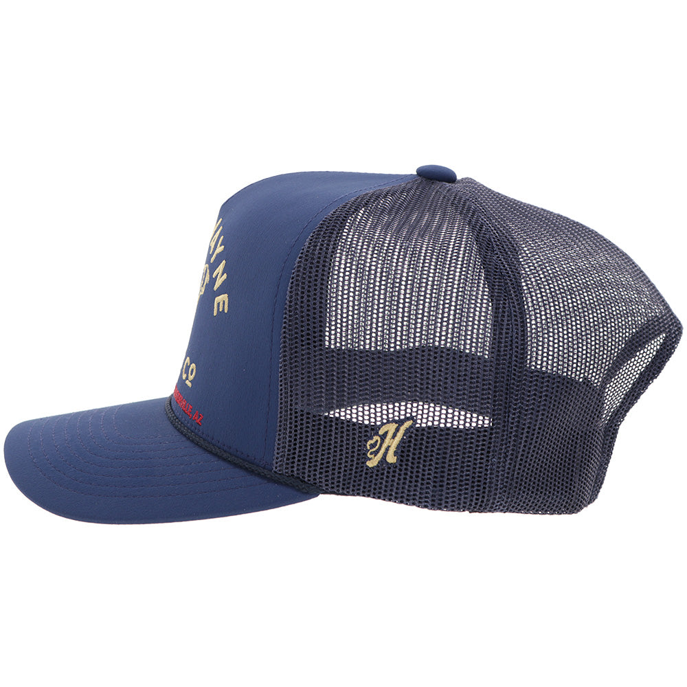 "John Wayne" Hat Nav w/Yellow Stitching