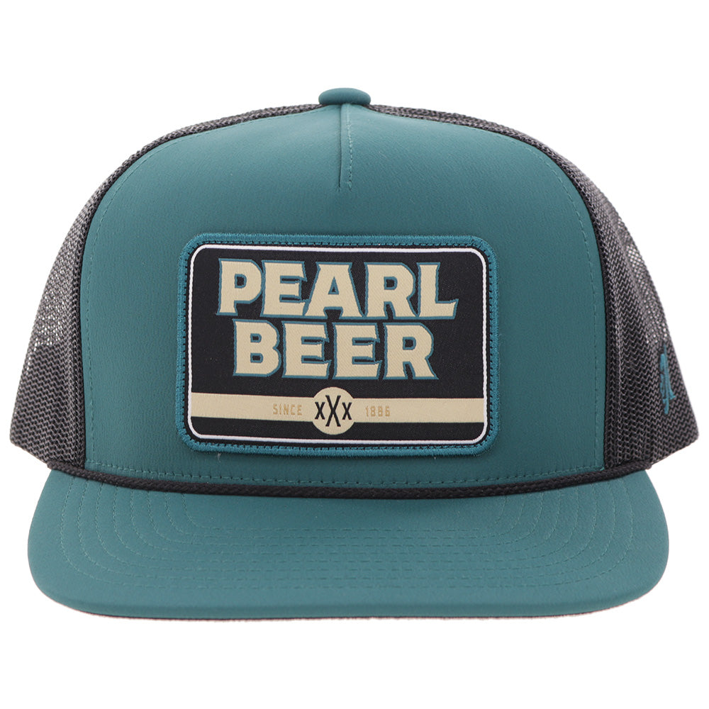"Pearl" Hat Blue/Black