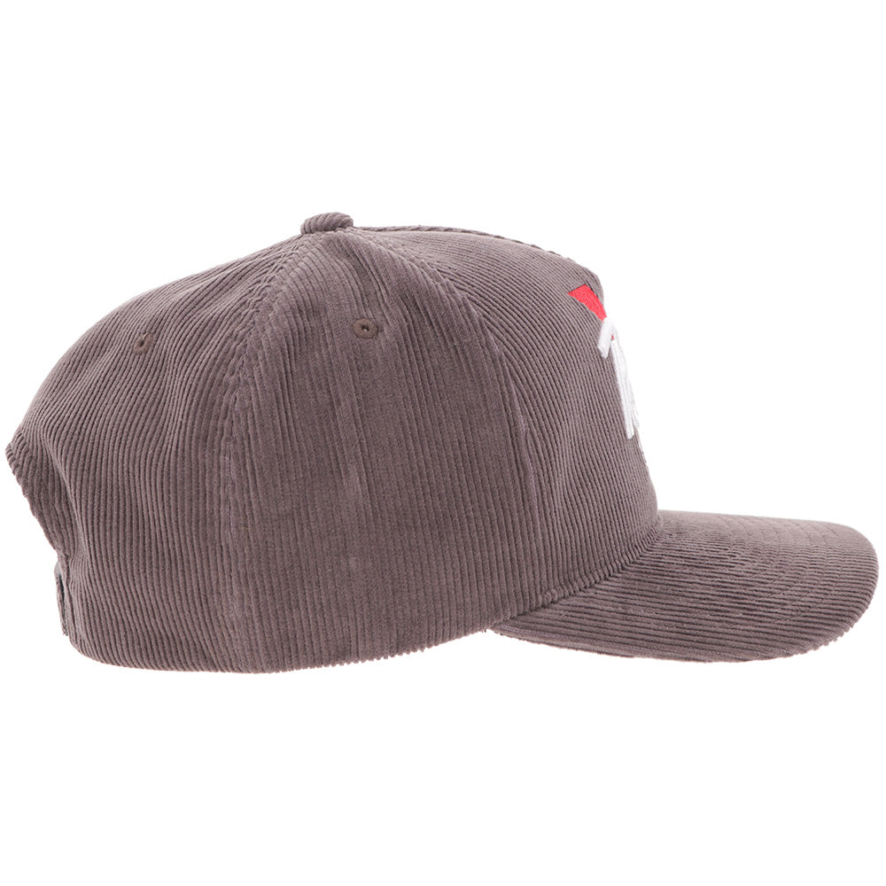 "Pabst Blue Ribbon" Hat Grey Corduroy