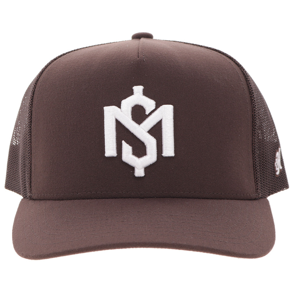 "Shad Money Mayfield " Hat Brown w/White Logo