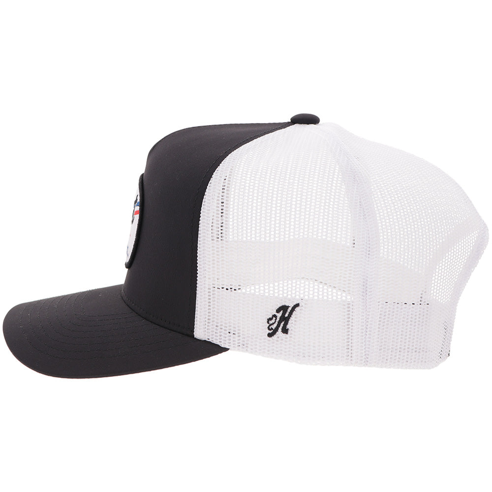 "Pabst Blue Ribbon" Hat Black/White