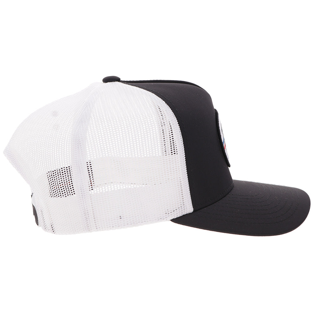 "Pabst Blue Ribbon" Hat Black/White