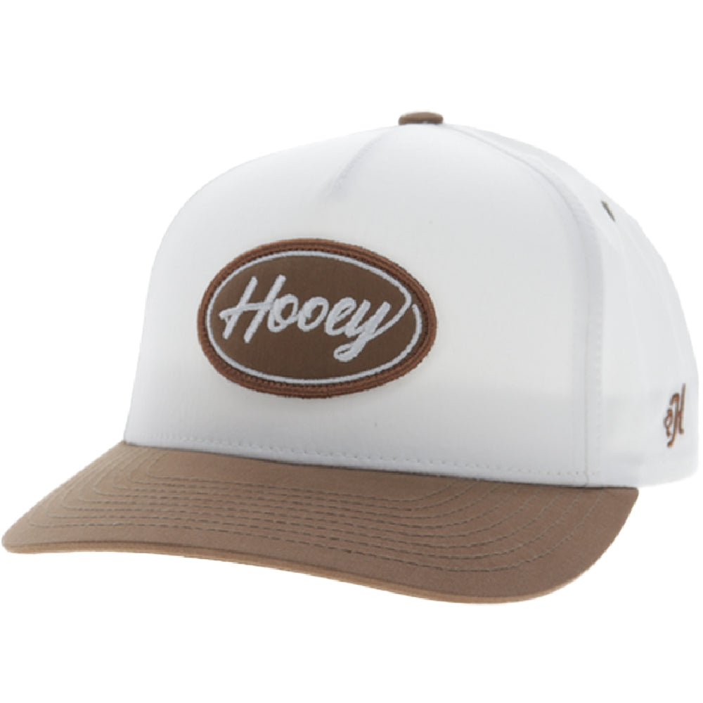 Ranger 5-Panel Full Surround Hat White/Tan