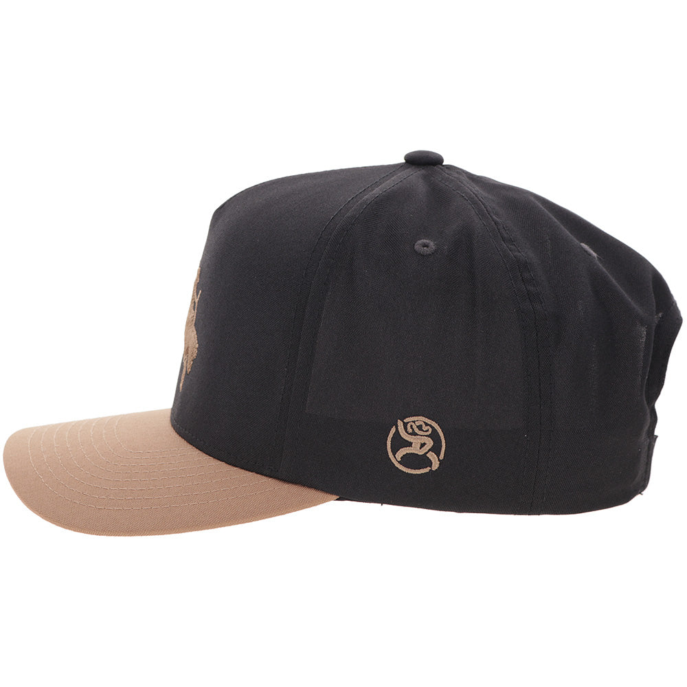 "Whit" Hat Black/Tan