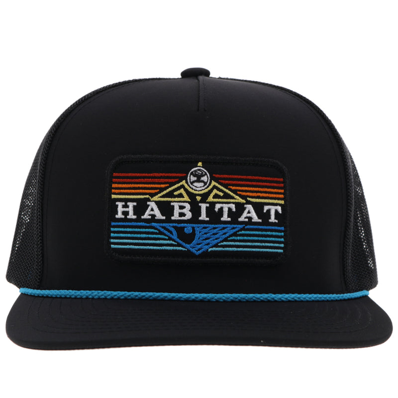 "Habitat" Black w/Serape Patch