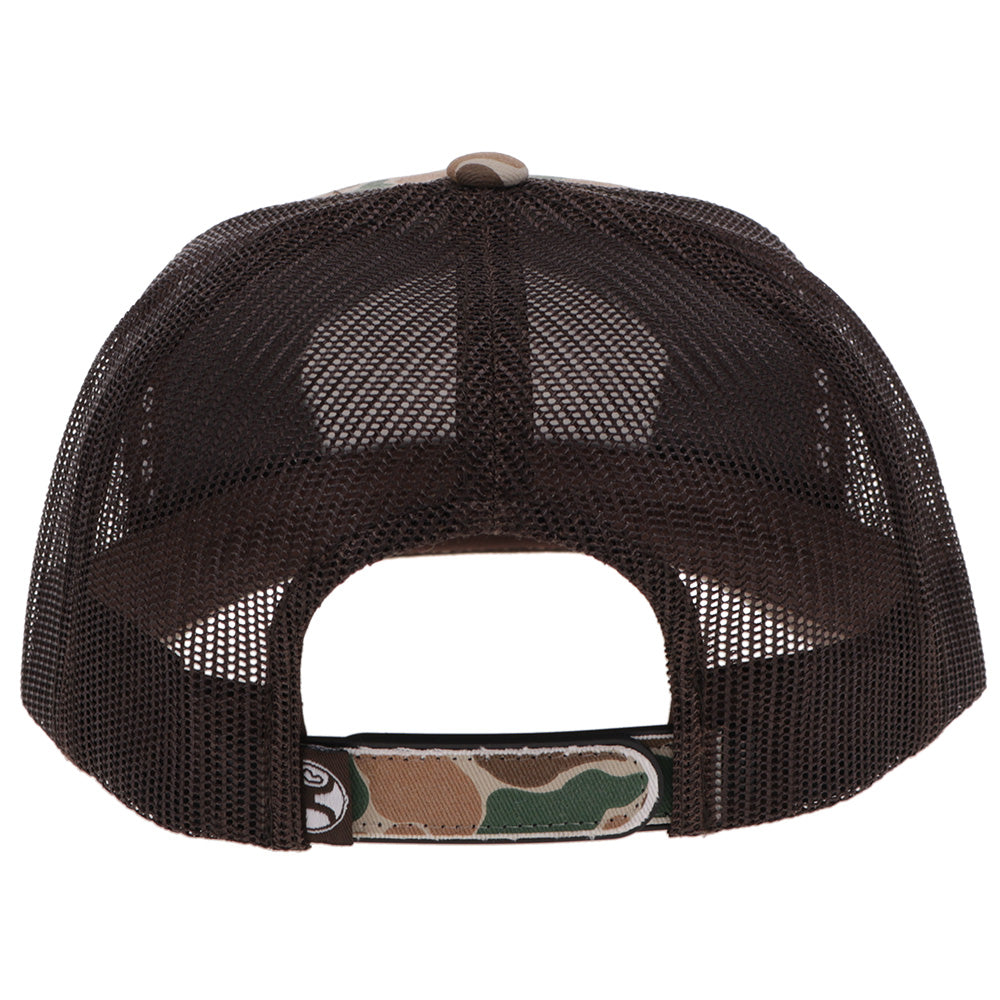 "Outfitters" Hooey Hat Camo/Brown w/Patch
