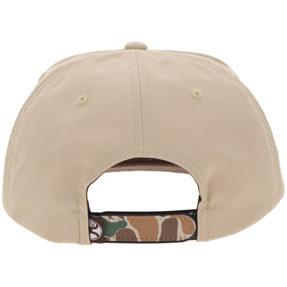 "Outfitters" Hat Tan/Camo w/Brown Patch