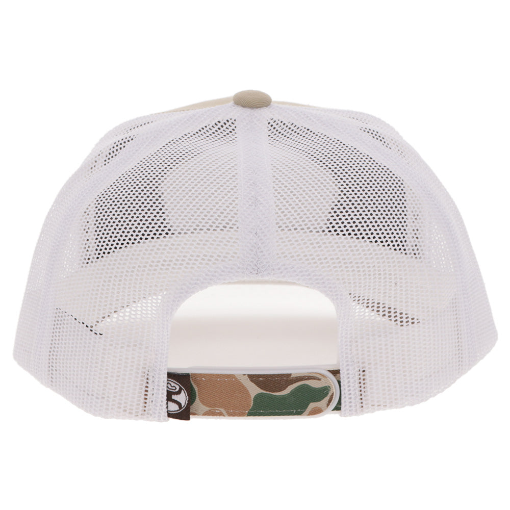 "Outfitters" Hooey Hat Tan & White w/Patch