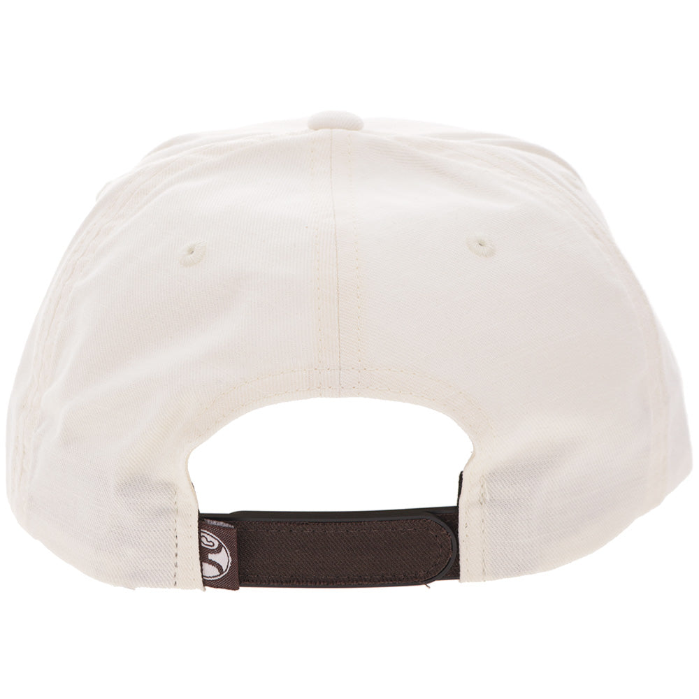 "Decoy" Hat Cream w/ Brown Logo