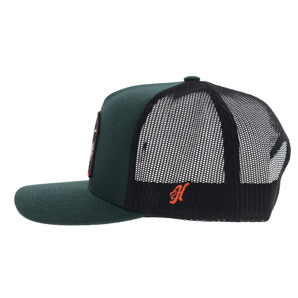 Decoy 5-Panel Trucker Snapback Hat Green/Black