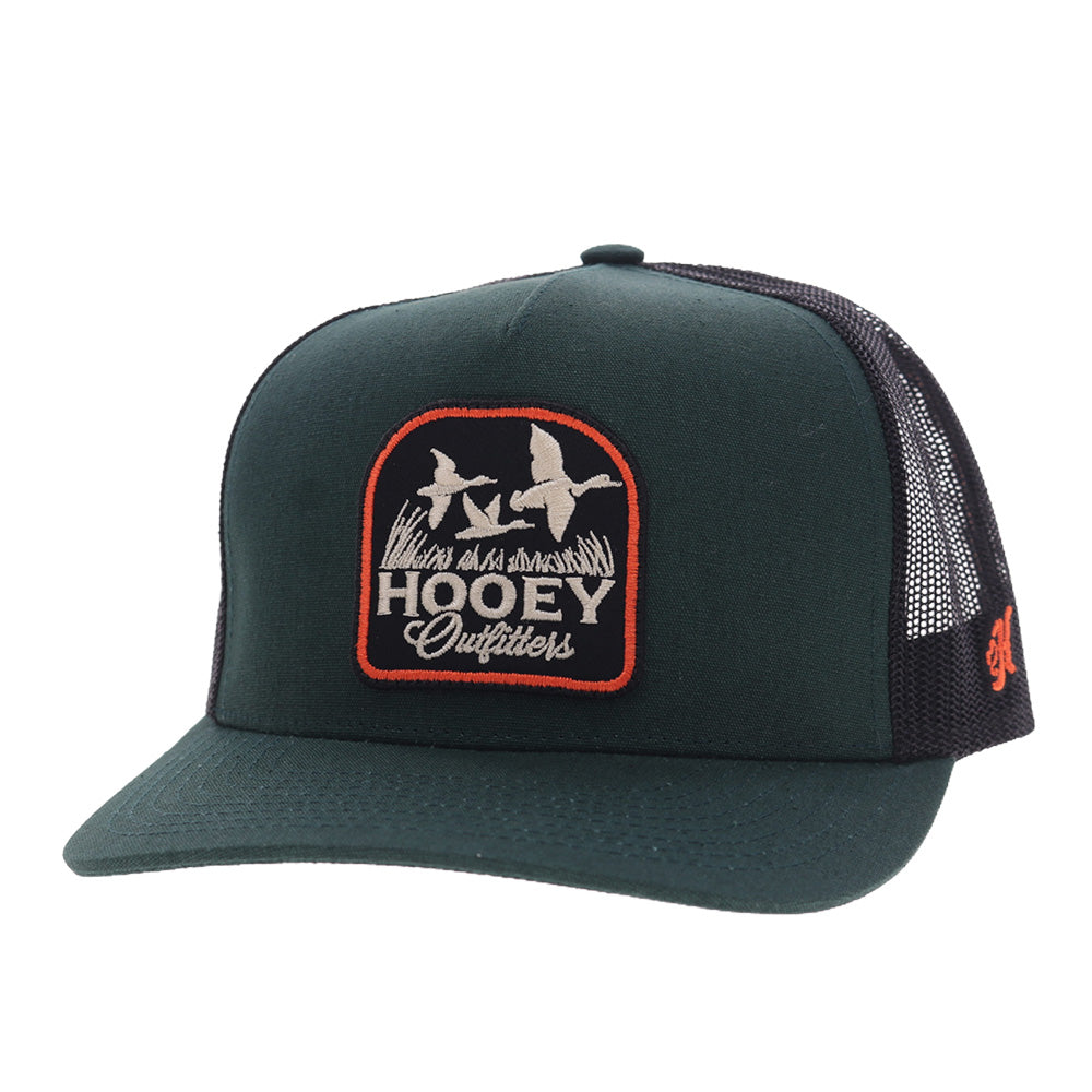 Decoy 5-Panel Trucker Snapback Hat Green/Black