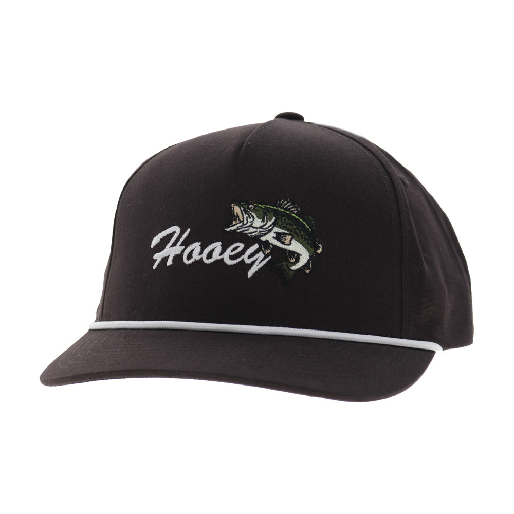 Bass 5-Panel Full Surround Snapback Hat Brown