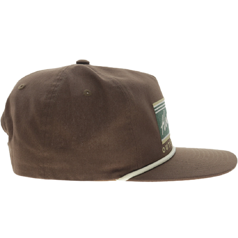 YOUTH Carrizo 5-Panel Full Surround Hat Brown