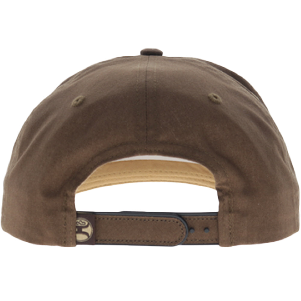 Carrizo 5-Panel Full Surround Hat Brown