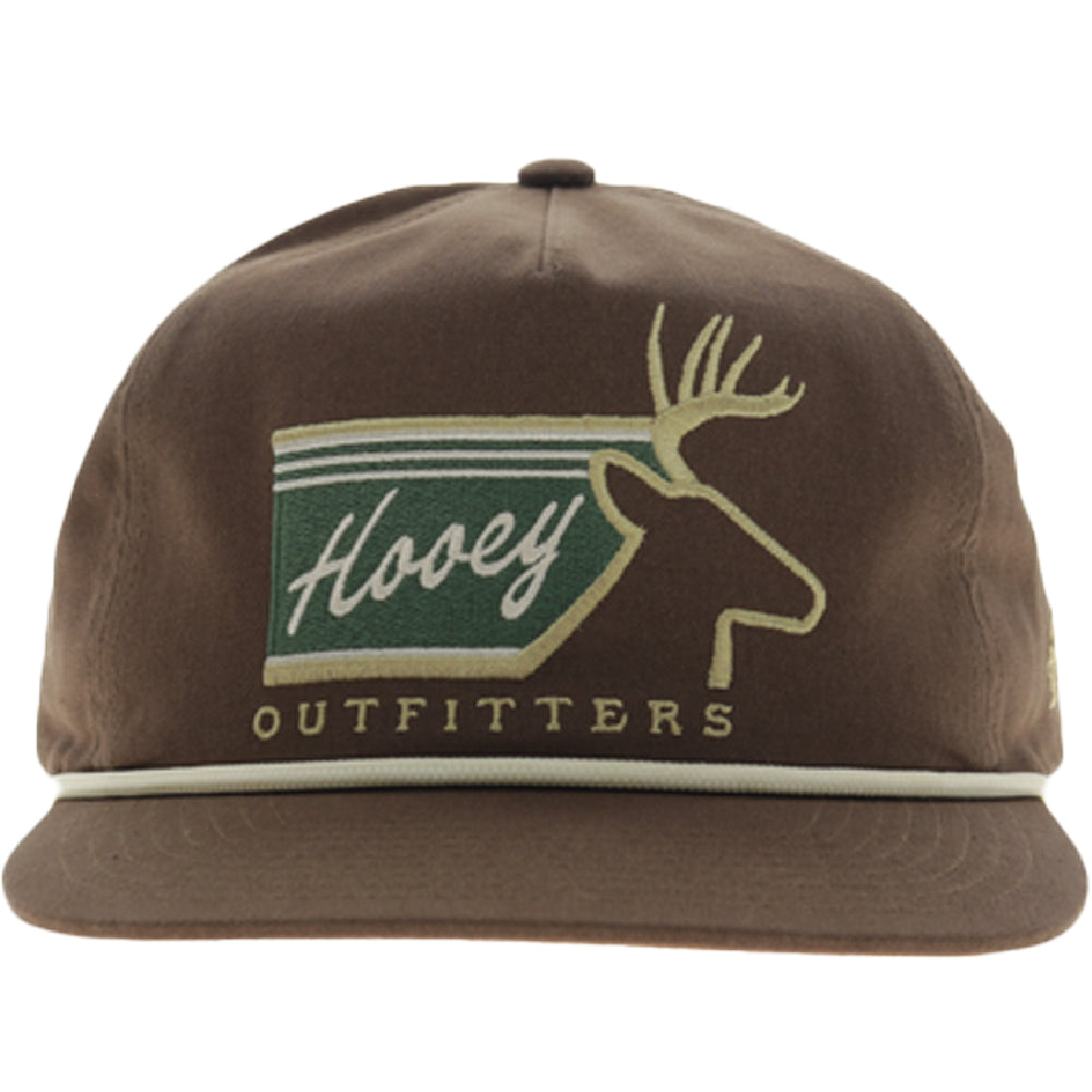 Carrizo 5-Panel Full Surround Hat Brown