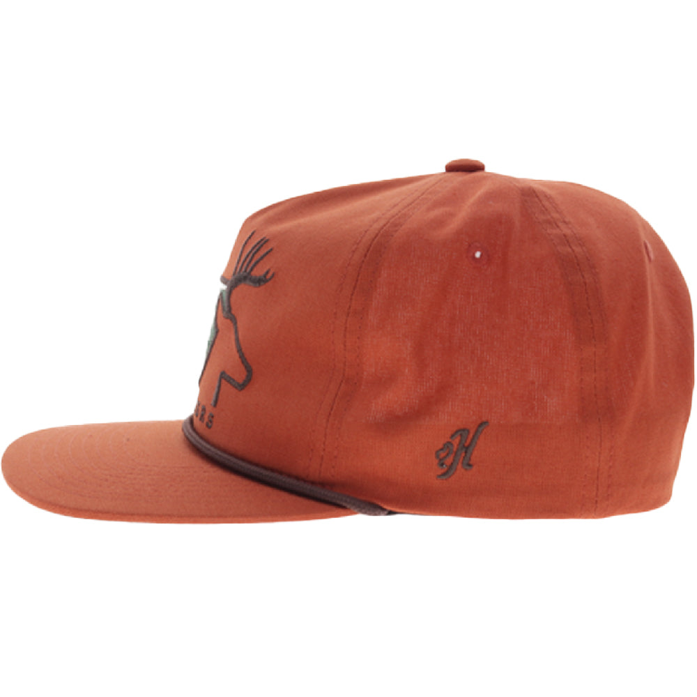 Carrizo 5-Panel Full Surround Hat Orange