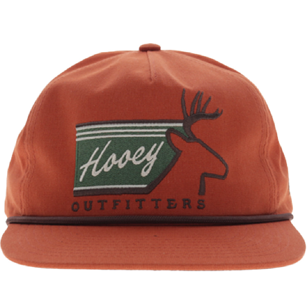 Carrizo 5-Panel Full Surround Hat Orange