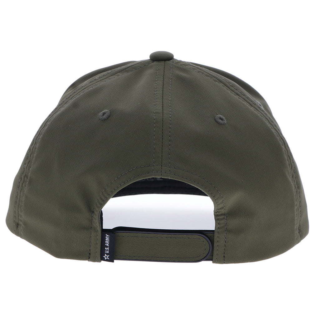 US Army Hat Green w/Black Logo