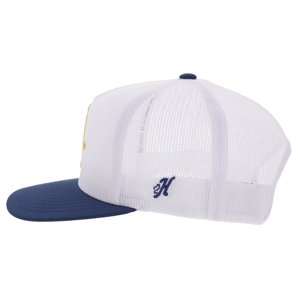 West Virginia University Hat White w/ Mountaineer Logo