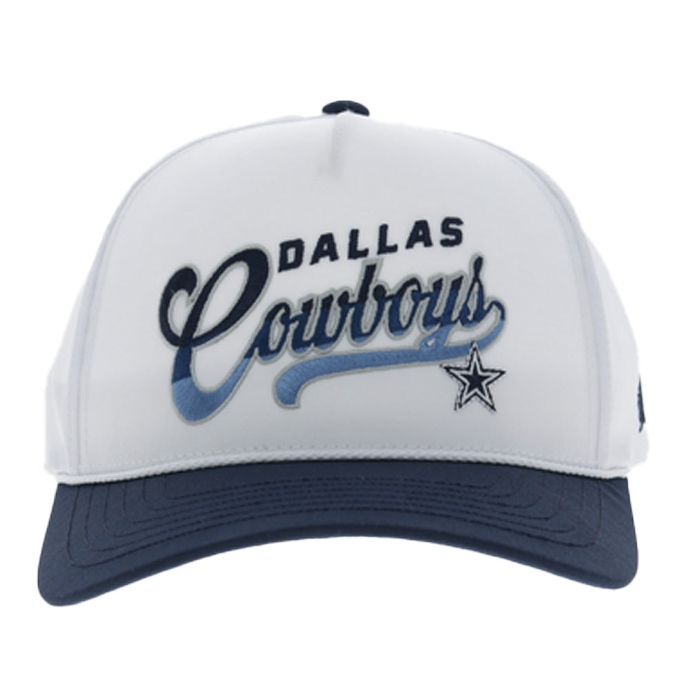 Dallas Cowboys 5-Panel Trucker Snapback White/Navy