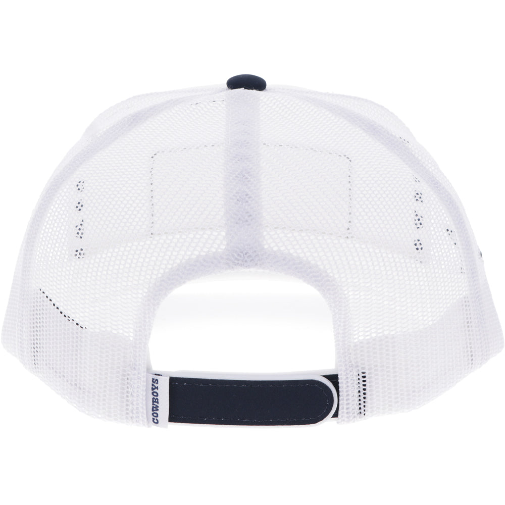 Dallas Cowboys 5-Panel Trucker Snapback White/Navy